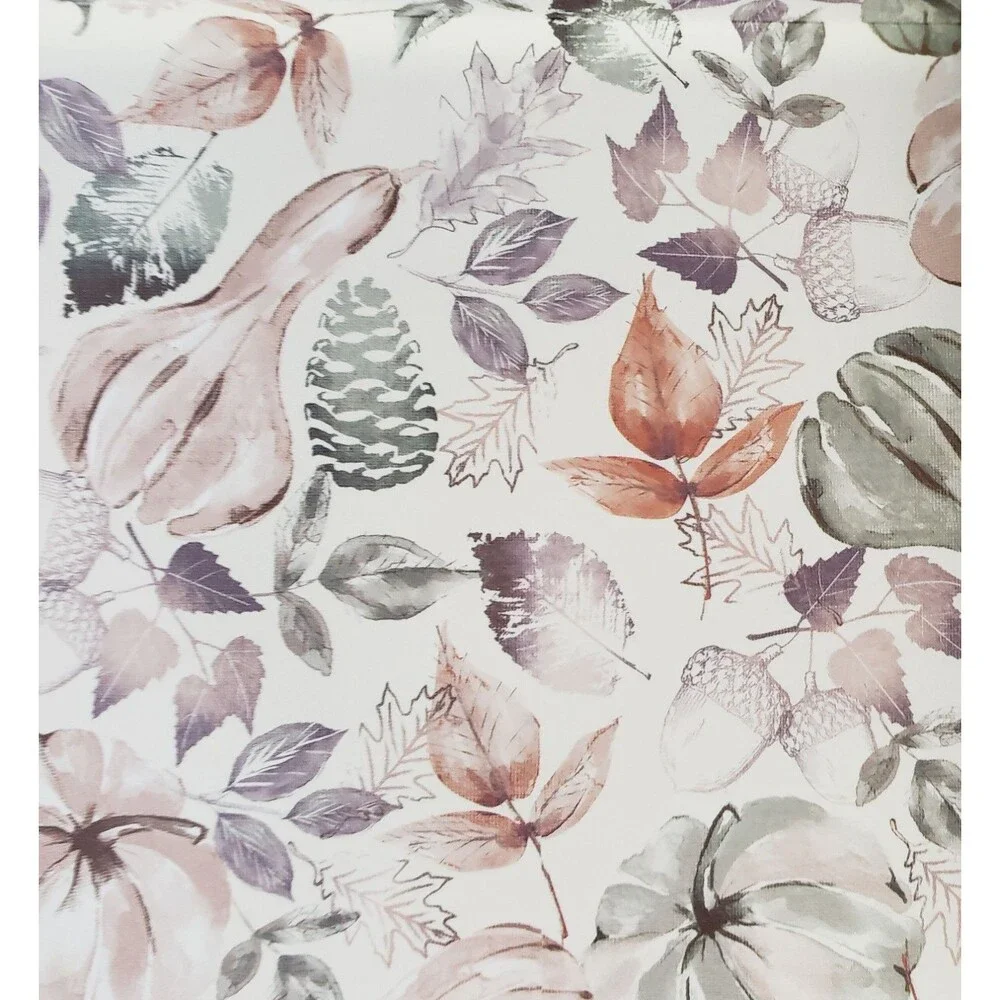 Printed Fabric Tablecloth, 60